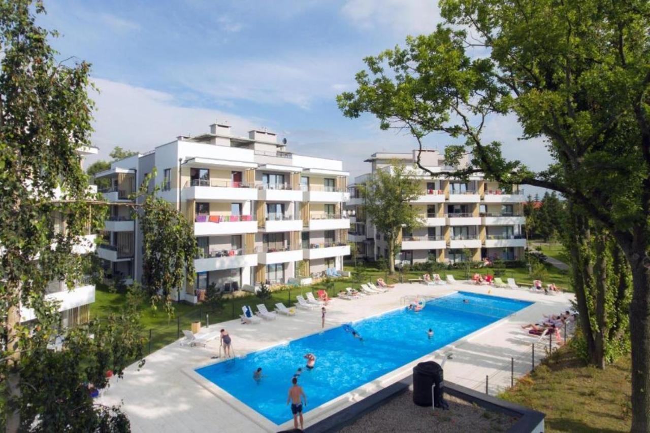Apartament Turkus Na Rezydencji Ustronie Morskie Exteriör bild